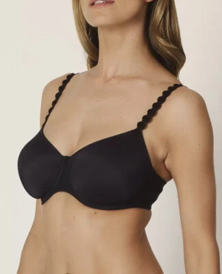 Nuevo.  Sujetador Marie Jo L’adventure Tom Copa Completa 32D 85D Negro Forrado No Acolchado Foto 1 de 4