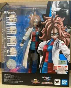 Bandai S.H.Figuarts Android 21 Lab Coat Dragon Ball Fighter Z SHF Action Figure - Picture 1 of 5