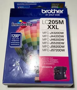 Brother LC205M Super High Yield Ink Cartridges EXPIRED - Picture 1 of 2