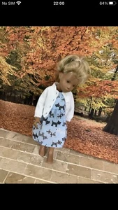 Sasha Doll Clothes Dress And Cardigan New 7 Sasha In Sherwood - Picture 1 of 4