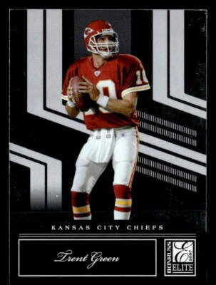 Trent Green 2007 Donruss Elite  Card #51 Kansas City Chiefs - Image 1 of 2