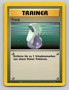 Potion (Trank) 94/102 Base Set 1999 German Pokemon Card TCG - NM Near Mint - Picture 1 of 2
