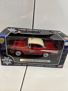 1957 Chevy Bel Air Fire Chief Yat Ming Road Legends Diecast Model Car 1:18 - Picture 1 of 3