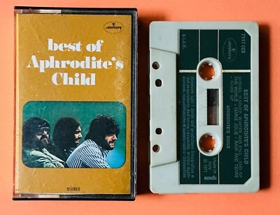 APHRODITE’S CHILD Rara MC BEST OF  Made In ITALY 1971 Demis ROUSSOS VANGELIS  - Image 1 of 2