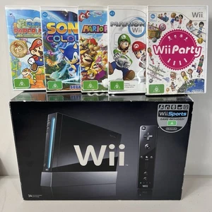 nintendo wii Sports console & Premium Games bundle Original Limited Edition Box - Bild 1 von 24