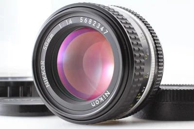Lente estándar Nikon Ai-s NIKKOR 50mm F1.4 MF "sin usar" para F3 FM3A FM2... - Imagen 1 de 4