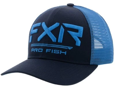 Gorra FXR Pro Fish 24 Juvenil Snapback Azul Marino/Azul Foto 1 de 2