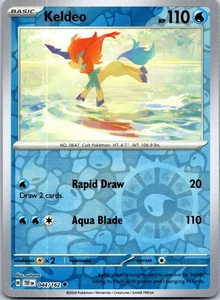 Keldeo 044/162 - Temporal Forces Reverse Holo| Mix&Match - Bild 1 von 2