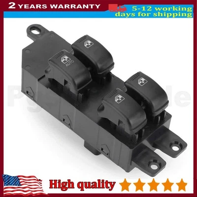 Interruptor de control de ventana Power Master 93570-26100 para Hyundai Santa Fe 2003-2006 OE Foto 1 de 4