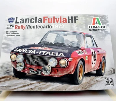 Modellino auto model kit di montaggio Italeri lancia fulvia HF 1:24 modellismo - Immagine 1 di 3