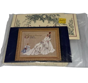 The Wedding ~ Counted Cross Stitch Chart Lavender & Lace L&L 19 Told in a Garden - Picture 1 of 4