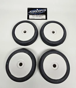 JConcepts Green Recon Pre-Mounted 1/8 Buggy Tires Full Set JCO401002 - Picture 1 of 3
