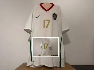 SHIRT Portugal 2008 away #17 Cristiano Ronaldo Nike adult XL - Picture 1 of 11