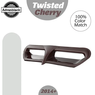 Para Harley Street/Electra Ultra Tri TWISTED CHERRY Batwing LED Ventilação Guarnição Inserção - Imagem 1 de 4