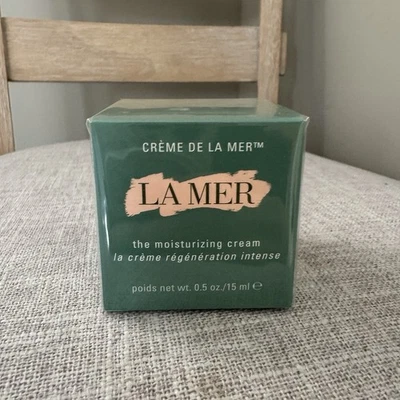 LA MER The Moisturizing Cream 0.5oz / 15ml Travel Size New in Sealed Box - Image 1 of 3