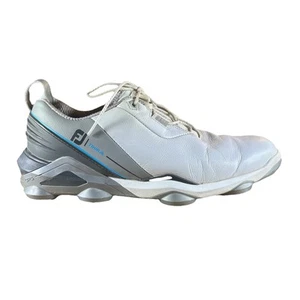 Scarpe da golf FootJoy Tour Alpha uomo 55506 bianco/grigio/blu stringate - taglia 12 EU 46 - Foto 1 di 8