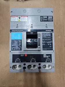 1) Siemens JXD63B400 Molded Case Circuit Breaker 400A 3 Phase 600V - Picture 1 of 8