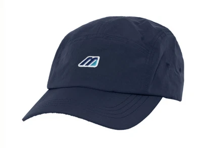 Gorra de campamento con monograma Mizuno unisex gorra deportiva informal estilo de vida sombrero azul marino 33YW250614 Foto 1 de 4