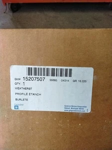 Genuine GM Front Side Door Weatherstrip 15207507 15757605 2002-09 Trailblazer - Foto 1 di 2