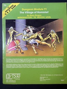 AD&D T1 Advanced Dungeons and Dragons Modul The Village of Hommlet 9026 1981 - Bild 1 von 11