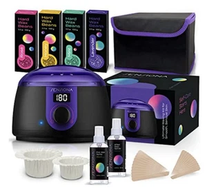 Professional Wax Warmer Heater Hair Removal Depilatory Waxing Kit Beans Sticks - Picture 1 of 6