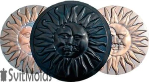 Betonform Sonne Mond Putz Betontrittstein Gartenweg Dekor S11-Sm - Bild 1 von 6
