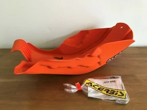 ACERBIS SKID GLIDE PLATE SUMP GUARD FITS KTM EXC-F 450 500 2012-2016 ORANGE - Picture 1 of 2