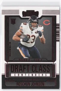2023 Panini Contenders Roschon Johnson RC #19 Draft Class Contenders Red - Picture 1 of 2