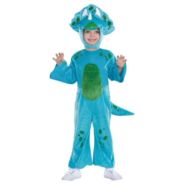 Pequeño Dinosaurio Triceratops Dragón Halloween Disfraz Talla 2T-4T Foto 1 de 1