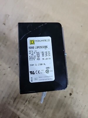 Portafusibles Square D 9080-LBA263206 350A Foto 1 de 4