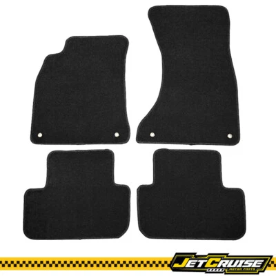 Alfombrillas de nailon negras para coche Audi A4 S4 09-16 4 piezas Foto 1 de 4