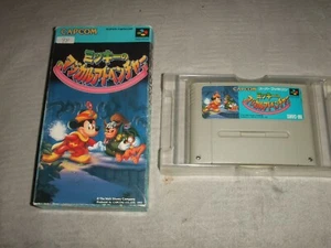 MICKEY NO MAGICAL ADVENTURE With Box Nintendo Super Family computer SFC SNES 98 - Picture 1 of 10