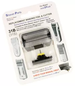 SP testina lama 31B rasoio Braun Series 3 Contour Flex 5000 6000 VEDI TYPE NOTE - Foto 1 di 3