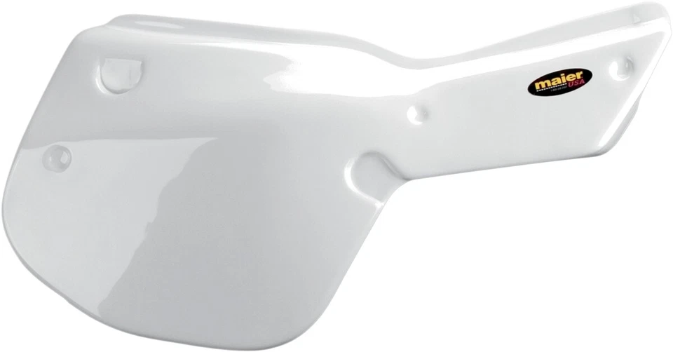 Maier Mfg Side Panels White for 1984-1985 Yamaha YZ 250 490 - Image 1 of 1