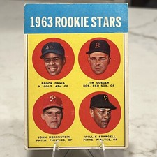 1963 Topps Rookie Stars Willie Stargell Pittsburgh Pirates #553 Baseball