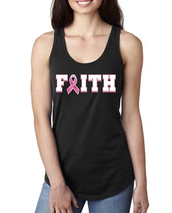 Top sin mangas Racerback de bolsillo para sobrevivientes de cáncer de mama información nutricional para damas - Imagen 1 de 8