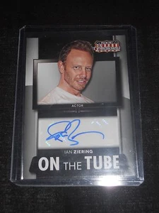 Panini Americana Autograph Trading Card Actor Ian Ziering Beverly Hills 90210 - Picture 1 of 1