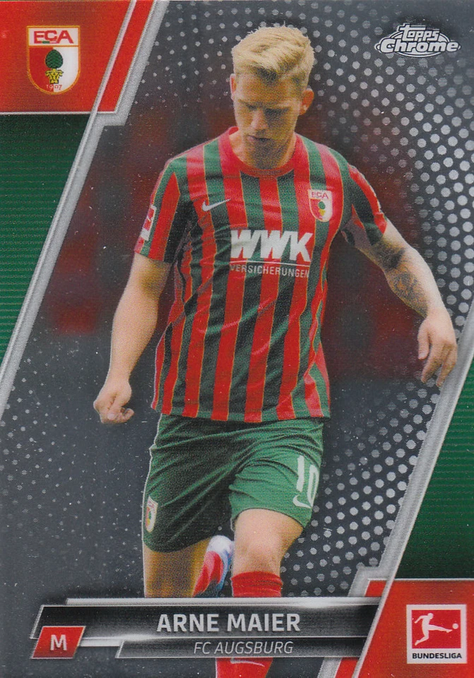 2021/2022 Topps Chrome Bundesliga Soccer "Main Set" Base Cards #1 to #100 - Image 1 of 1