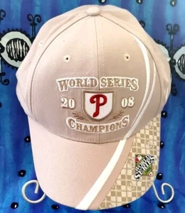  De colección Philadelphia Phillies 2008 Serie Mundial Campeones Nike Gorra/Gorra de BéisbolNUEVA - Imagen 1 de 8