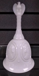 Fenton Glass | Vintage Glass Bell | Presidents Faces | Pre-Owned | Ships Fast - Picture 1 of 8