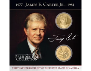 James Earl "Jimmy" Carter Presidential Commemorative Coin Collection - Picture 1 of 3