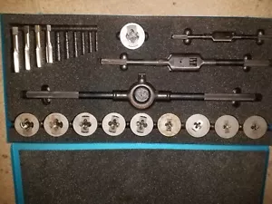 Greenfield Little Giant Tap & Die Set No. 17 1/2 EDP No.00160 Metric - Picture 1 of 6