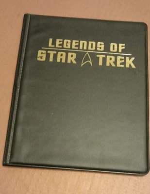 STAR TREK LEGENDS FOLDER BY RITTENHOUSE      BRAND NEW - Image 1 of 3