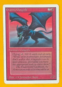 MTG GRANITE GARGOYLE Unlimited (OldManMTG 009-462) - Picture 1 of 3