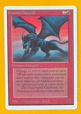 MTG GRANITE GARGOYLE Unlimited (OldManMTG 009-462) - Image 1 of 3