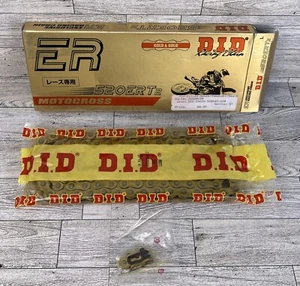 D.I.D 520ERT2 Motocross ER Exclusive Racing Chain Daido Kogyo Japan New Open Box - Foto 1 di 12