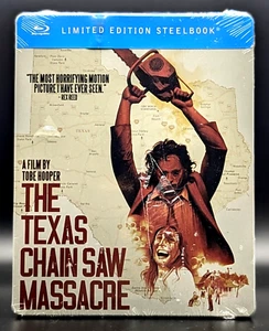 THE TEXAS CHAINSAW MASSACRE Blu-ray LIMITED EDITION STEELBOOK [BRAND NEW] - Bild 1 von 3