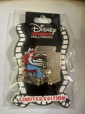 Prendedor de órgano DSSH Ariel LE 300 D23 Expo 2019 Disney DSF Little Mermaid Foto 1 de 2