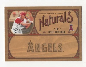 Casey Kotchman Anaheim Angels 305/2000 2005 cuero y madera natural - Imagen 1 de 2