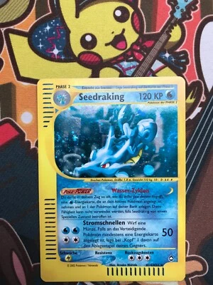 Seedraking Holo H14/H32 Aquapolis deutsch Pokemon Karten NM-MINT - Bild 1 von 4